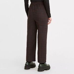 Levi's Pull On Plaid Pants
